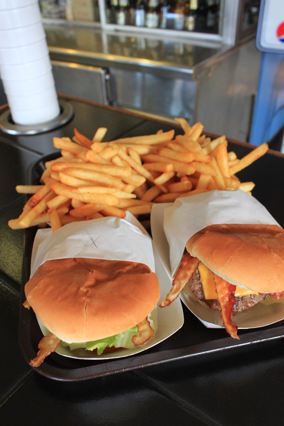 burgers and fries at Big Daddy's Burgers South Lake Tahoe CA