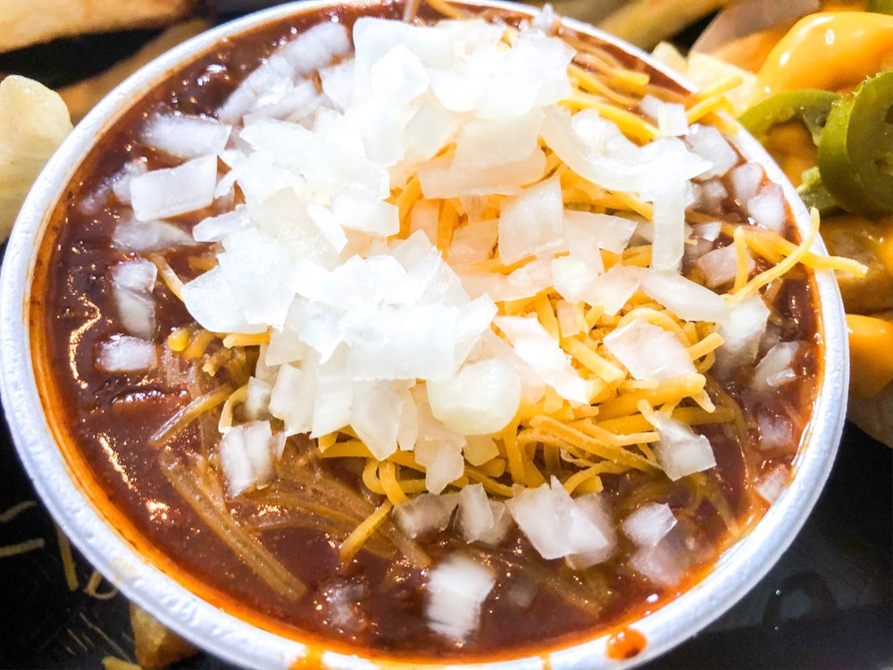 Homemade chili at Big Daddy's Burgers and Fries South Lake Tahoe CA